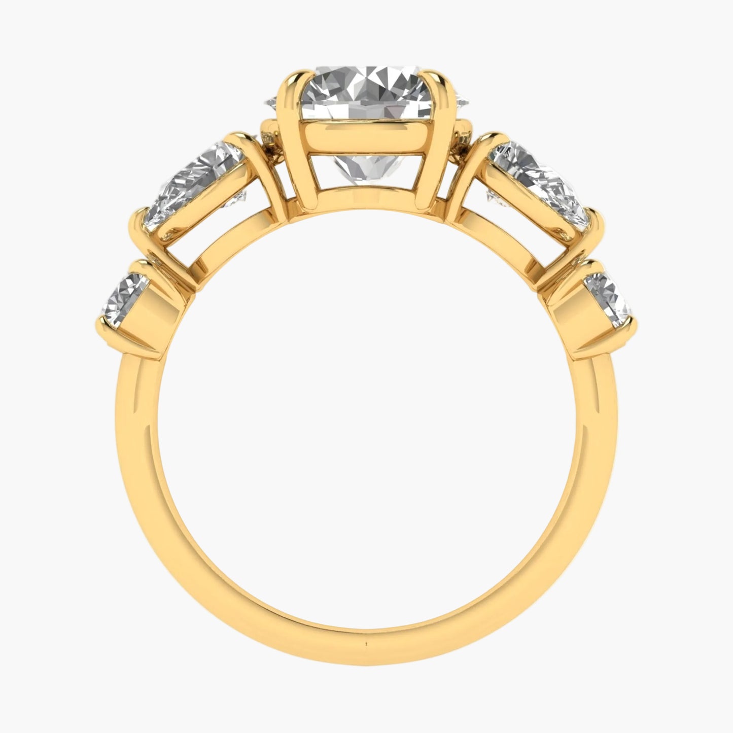 Five Fire & Fine Diamond Ring