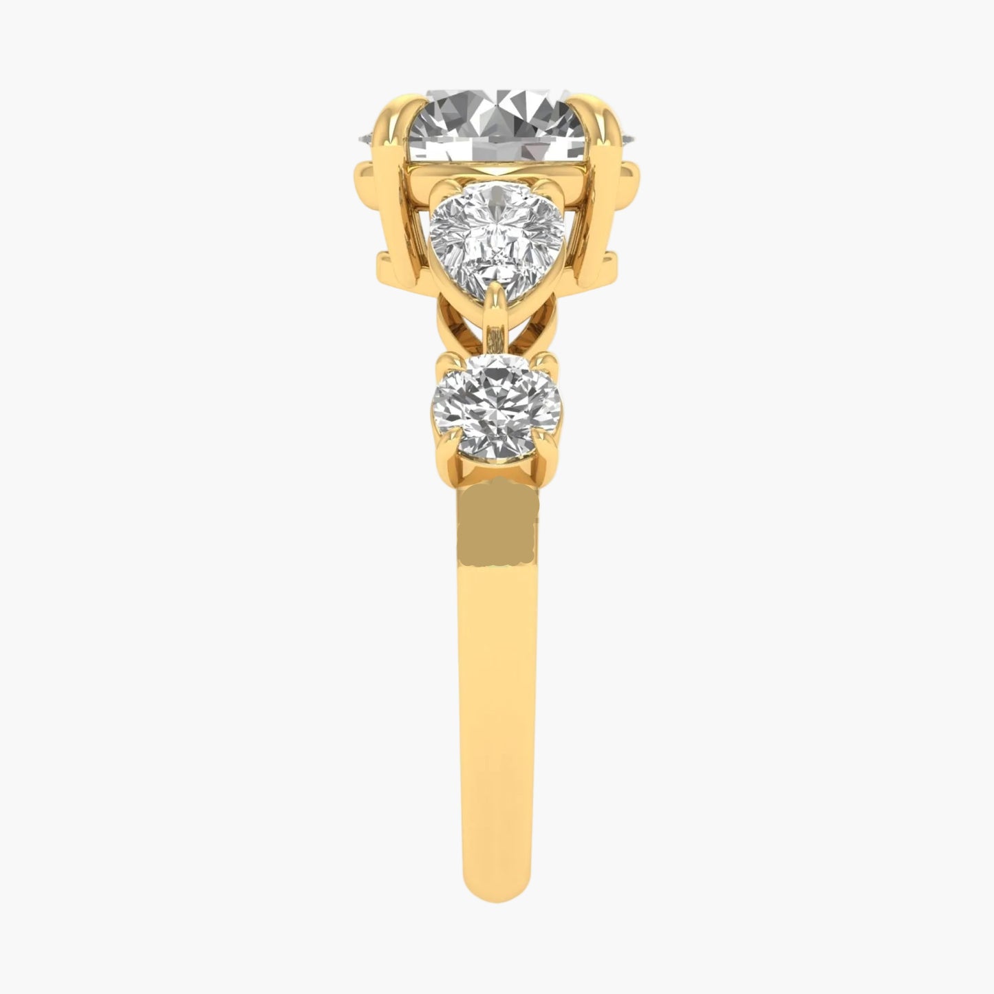 Five Fire & Fine Diamond Ring
