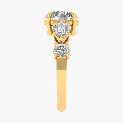 Five Fire & Fine Diamond Ring