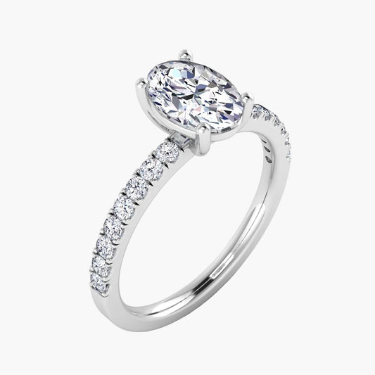 Sway Signet Diamond Ring