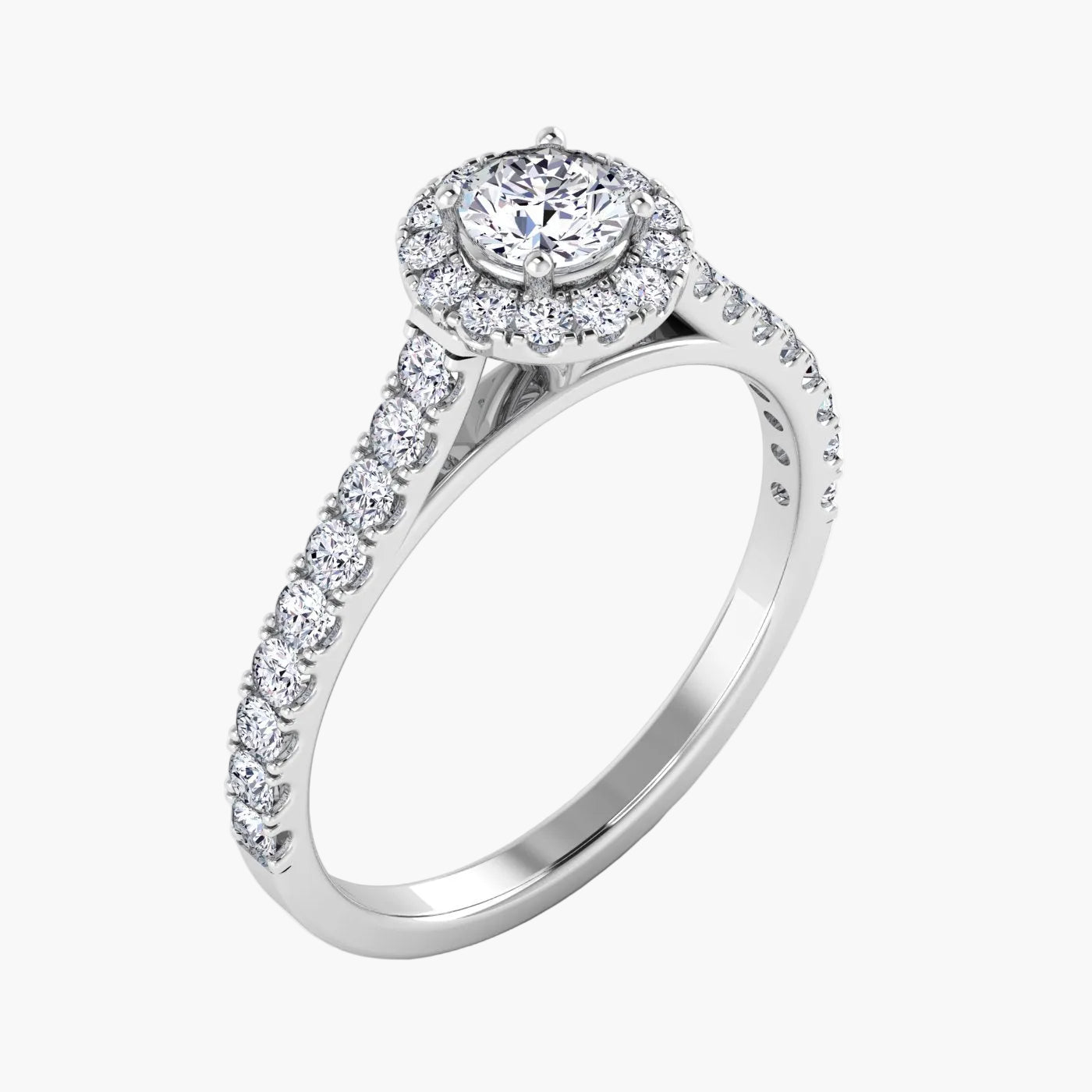 High Mystery Diamond Ring