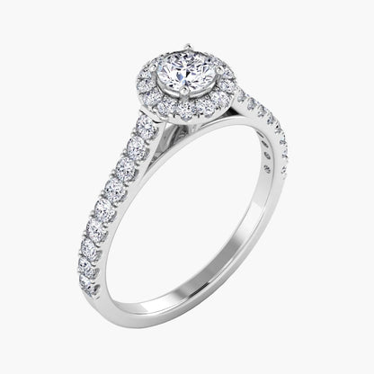 High Mystery Diamond Ring