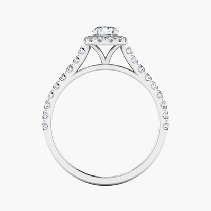 High Mystery Diamond Ring