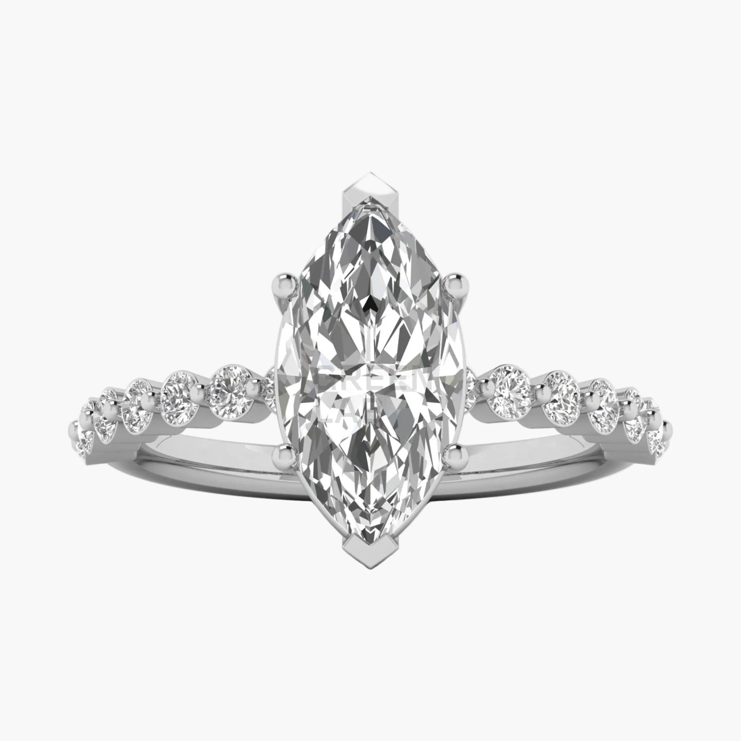 Lustra Petal Diamond Ring