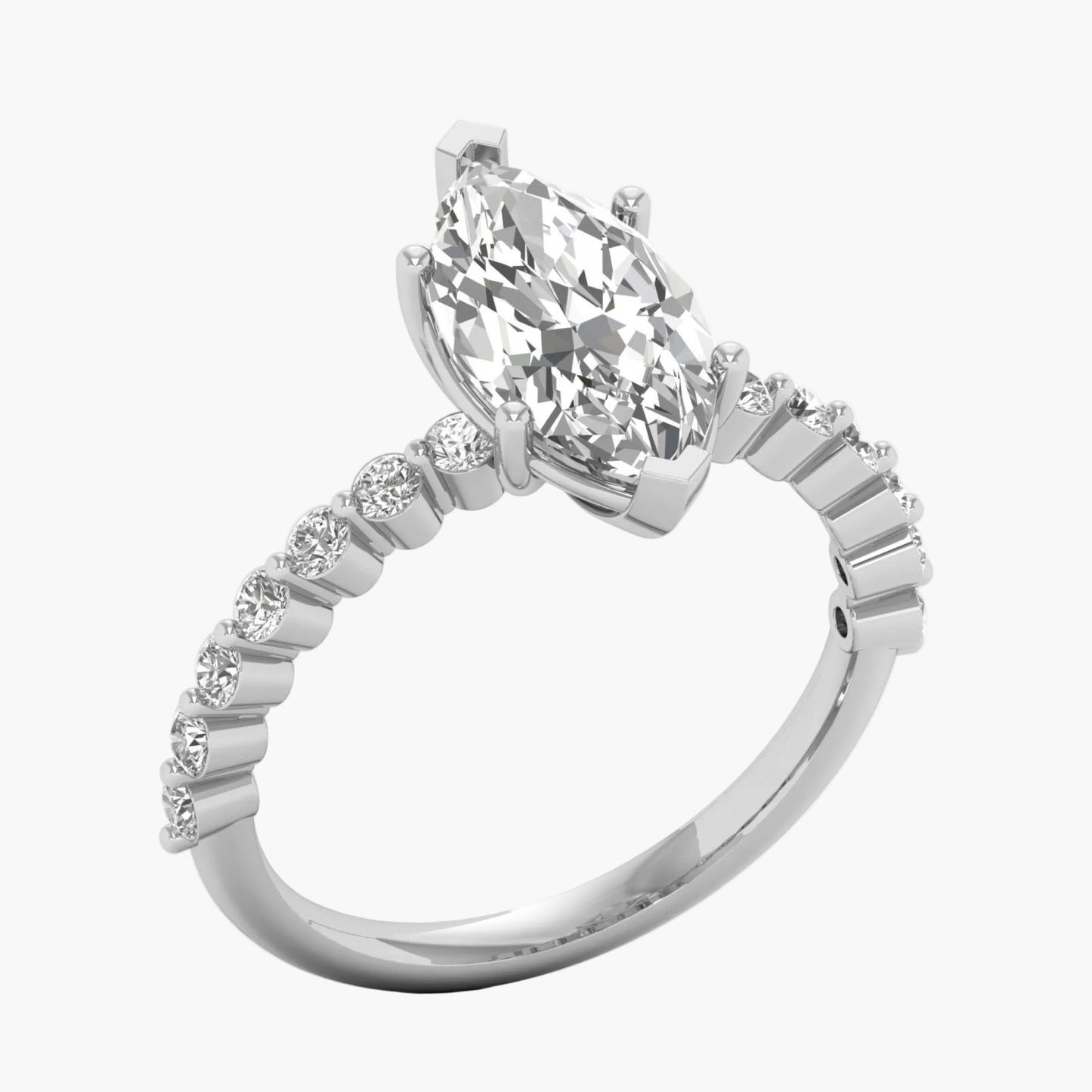 Lustra Petal Diamond Ring