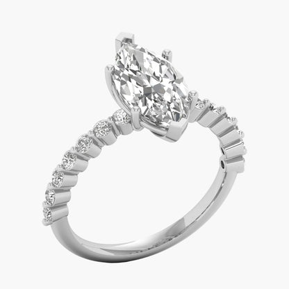 Lustra Petal Diamond Ring