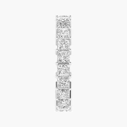 Diamond earring on a white background