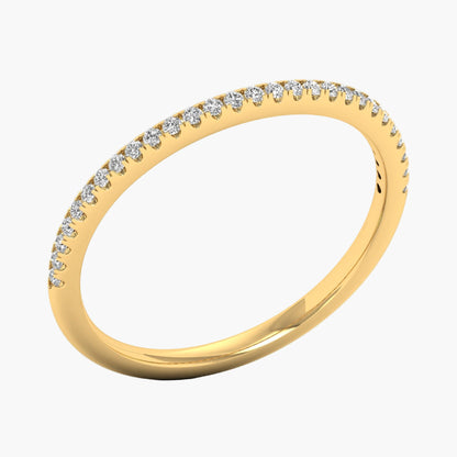 Round Band Diamond Ring