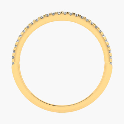 Round Band Diamond Ring