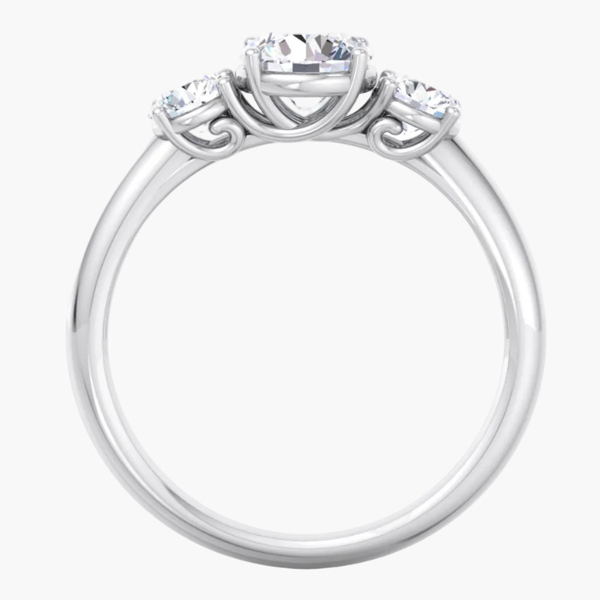 Trinity Glow Diamond Ring