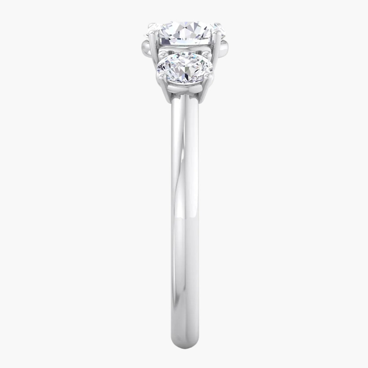 Trinity Glow Diamond Ring