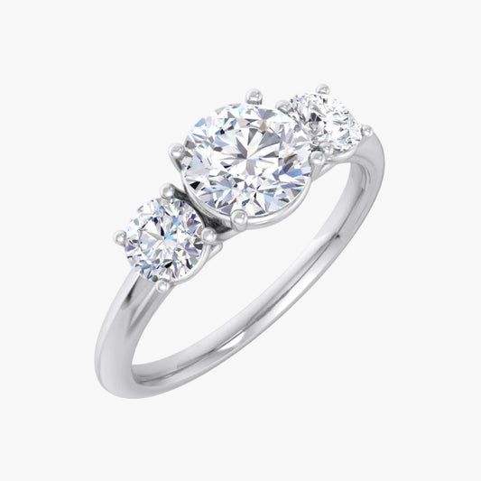 Trinity Glow Diamond Ring