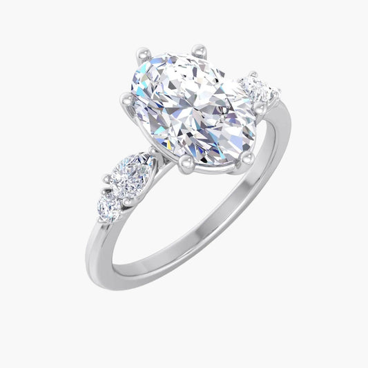 Scarlet Starlit Diamond Ring