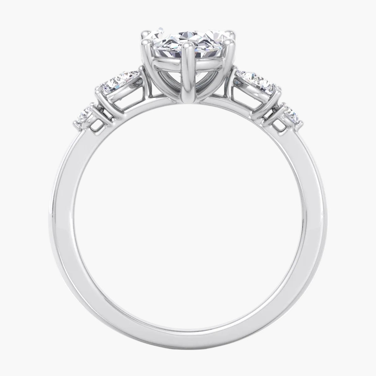 Scarlet Starlit Diamond Ring