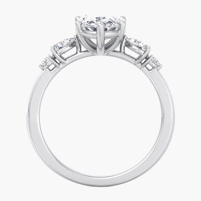 Scarlet Starlit Diamond Ring