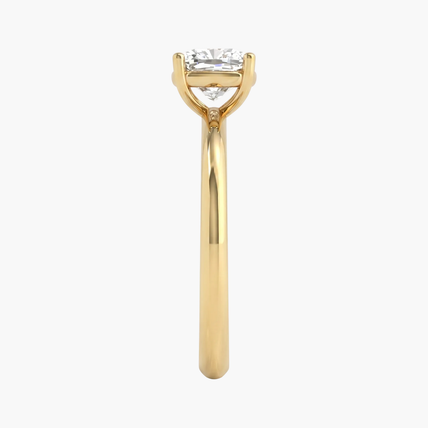 Square Cushion Shaped Diamond Ring
