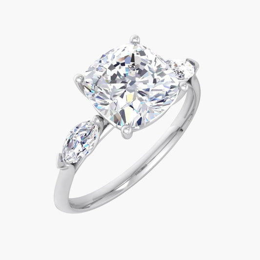 Cherished Curve Diamond Ring