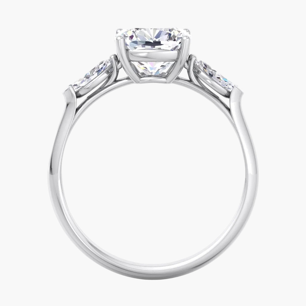 Cherished Curve Diamond Ring