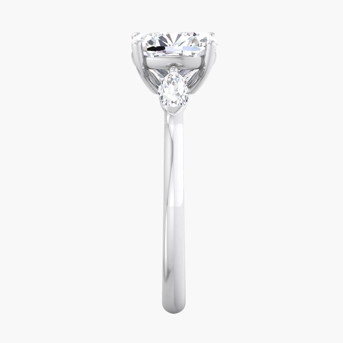 Cherished Curve Diamond Ring