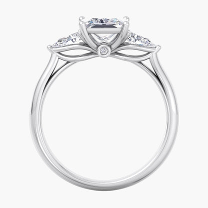 Entwine Square Diamond Ring