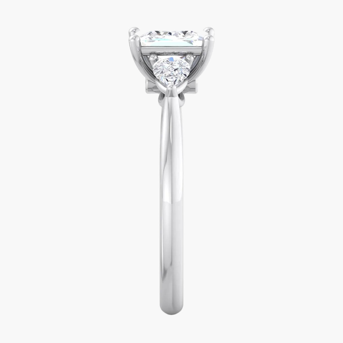 Entwine Square Diamond Ring
