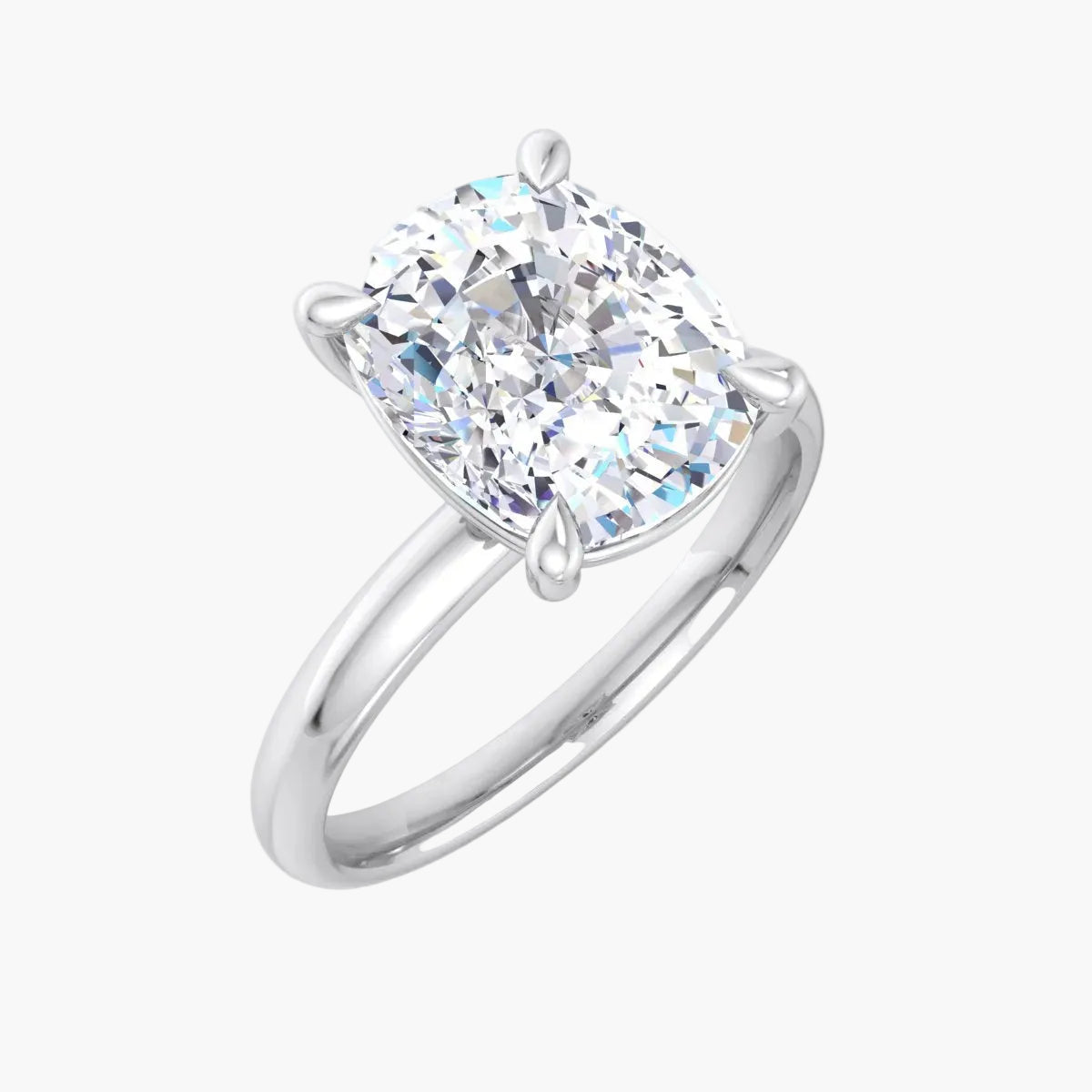 Cushion Shaped Diamond Ring