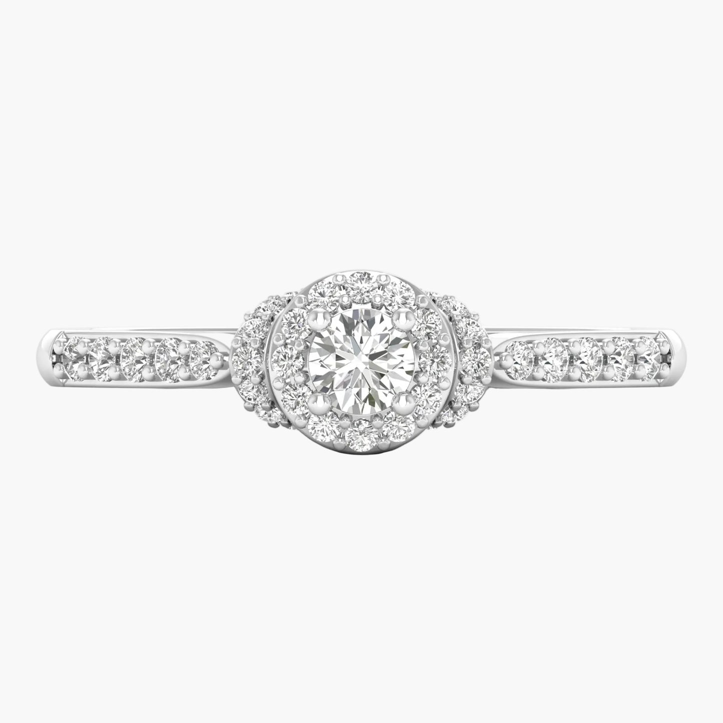 Splendid Circular Diamond Ring