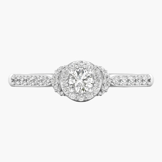 Splendid Circular Diamond Ring