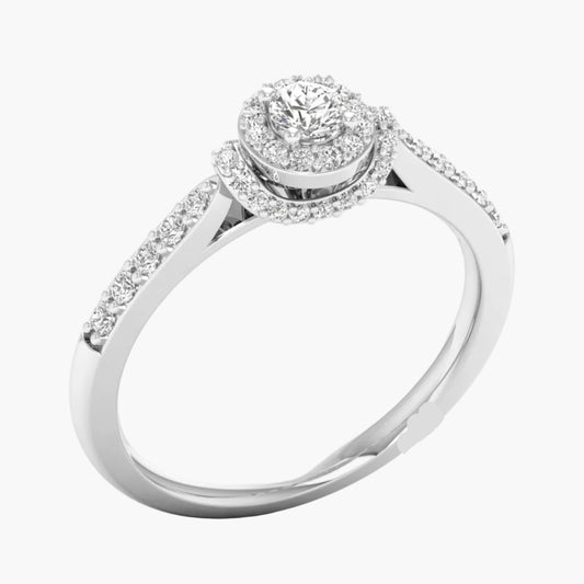 Splendid Circular Diamond Ring