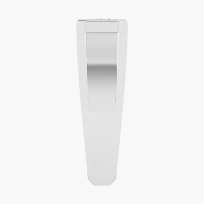 White electronic device on a white background