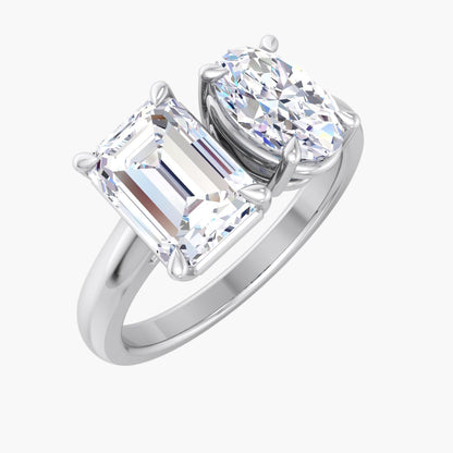 Flammea Toi-et-Moi Diamond Ring