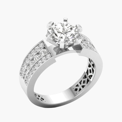 Prism of Light Diamond Ring
