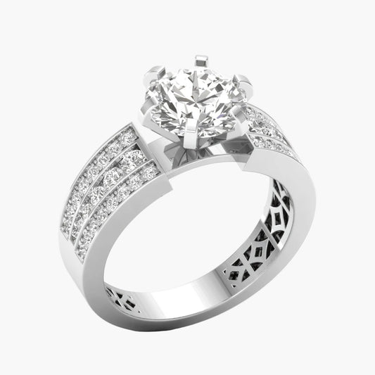 Prism of Light Diamond Ring