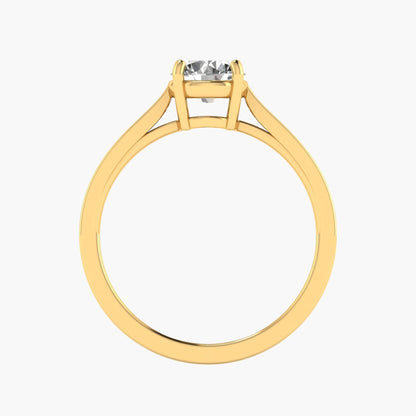 Round Whisper Diamond Ring