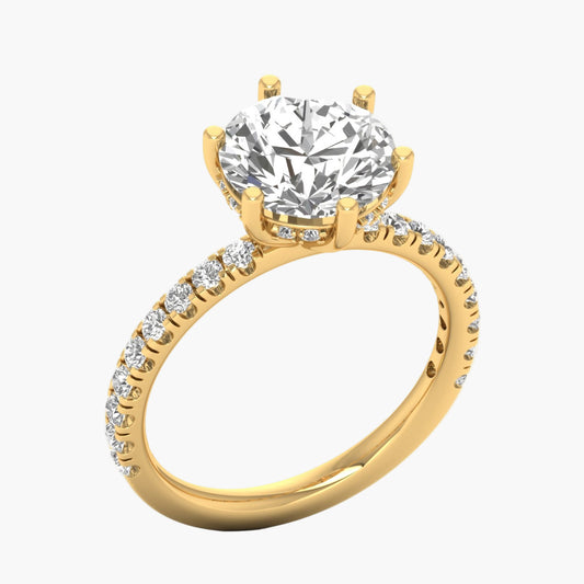 Classic Solitaire Diamond Ring