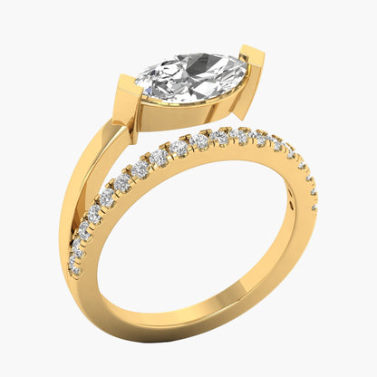 Dawn to Dusk Diamond Ring