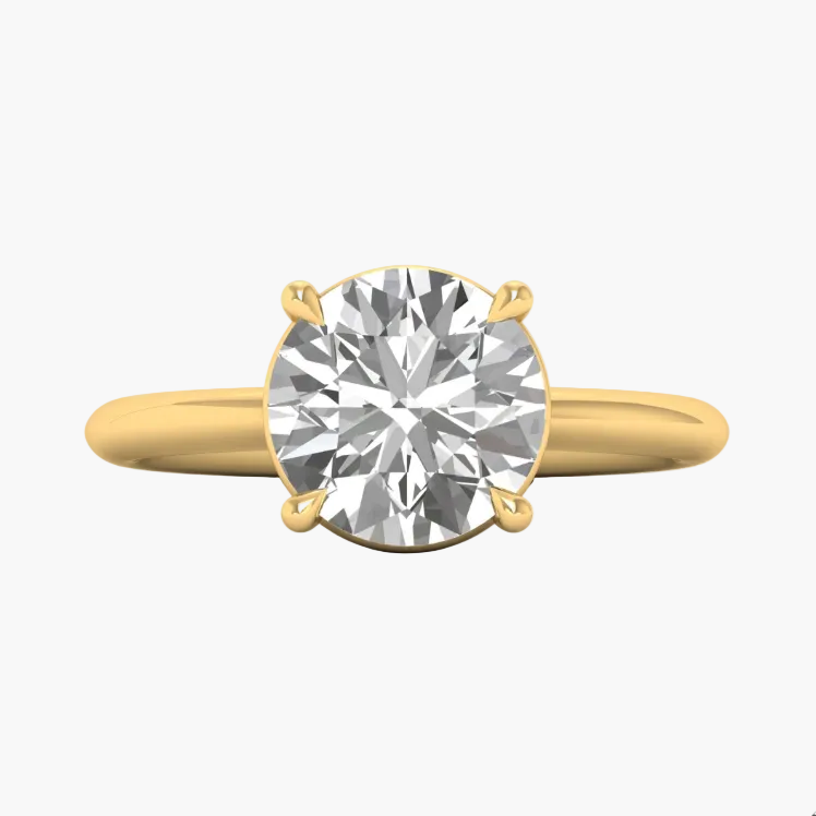 Four Prong Diamond Ring