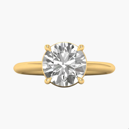 Four Prong Diamond Ring