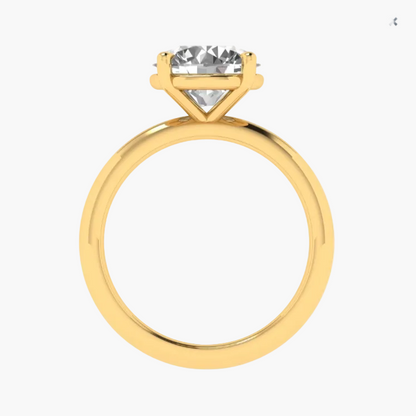 Four Prong Diamond Ring
