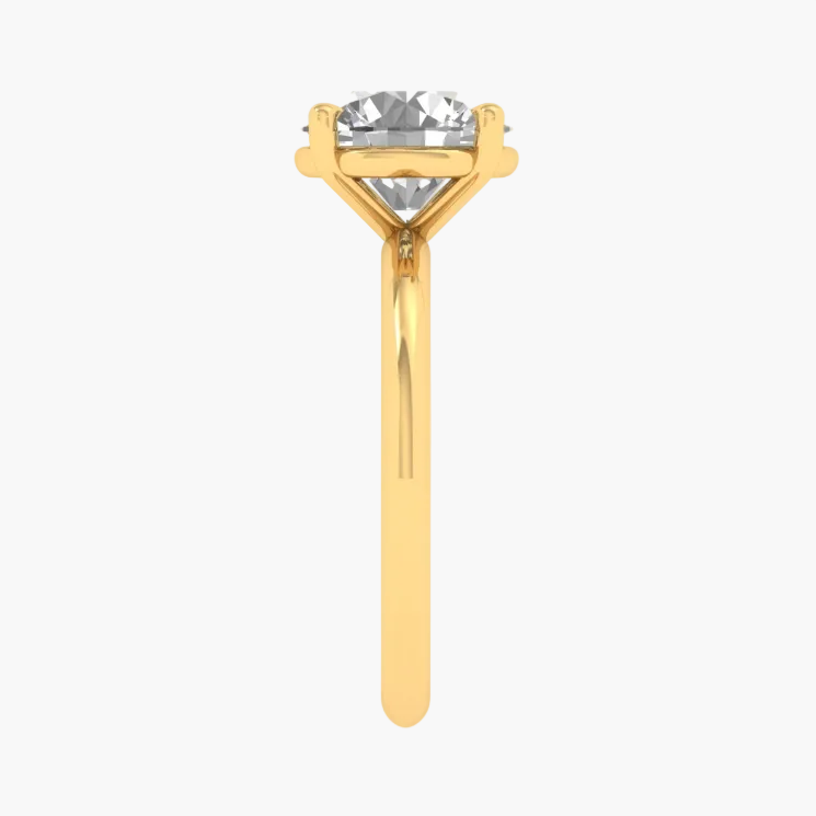 Four Prong Diamond Ring