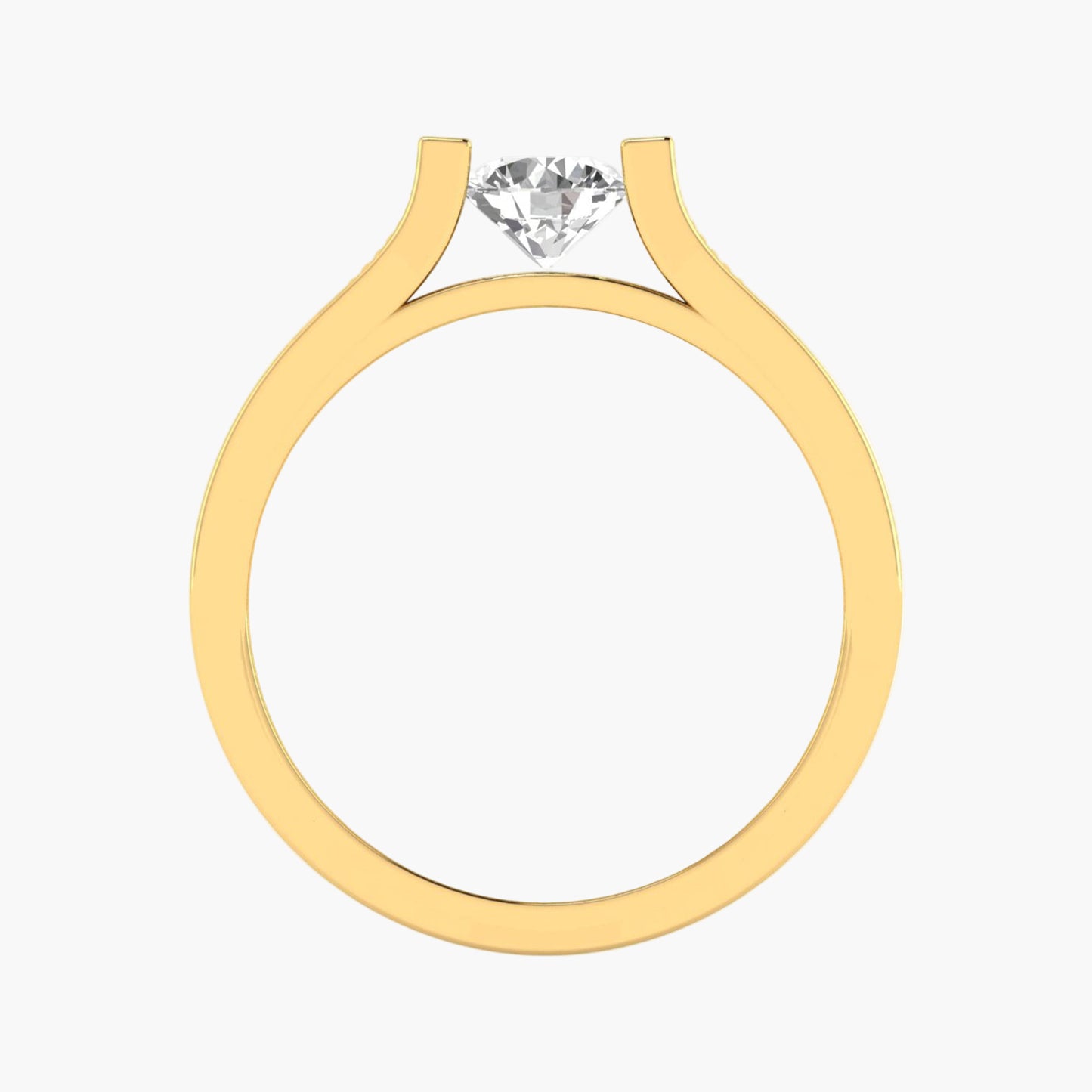 Axton Round Diamond Mens Ring
