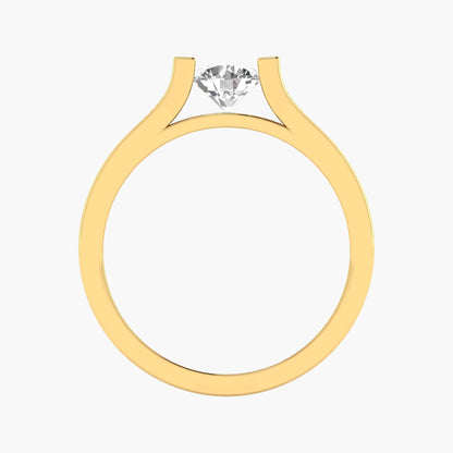 Axton Round Diamond Mens Ring