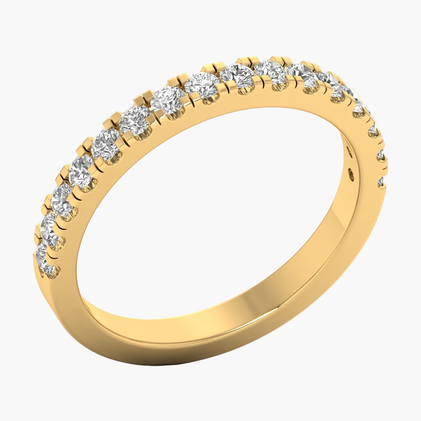 Eternity Band Round Diamond Wedding Ring