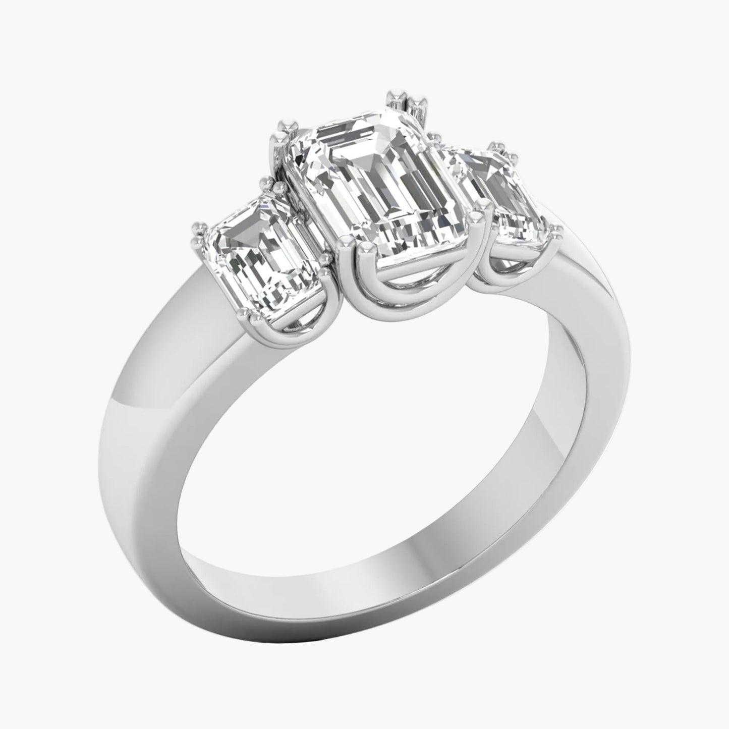 Soulmate Triplet Diamond Ring