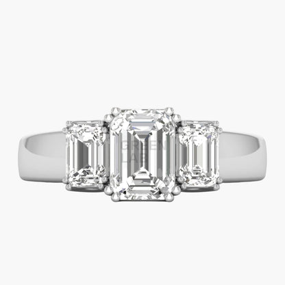 Soulmate Triplet Diamond Ring