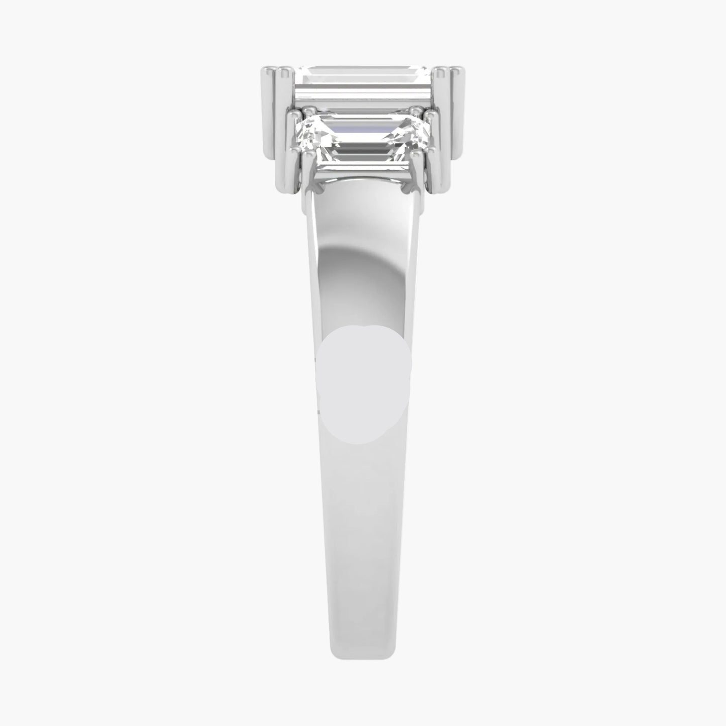 Soulmate Triplet Diamond Ring
