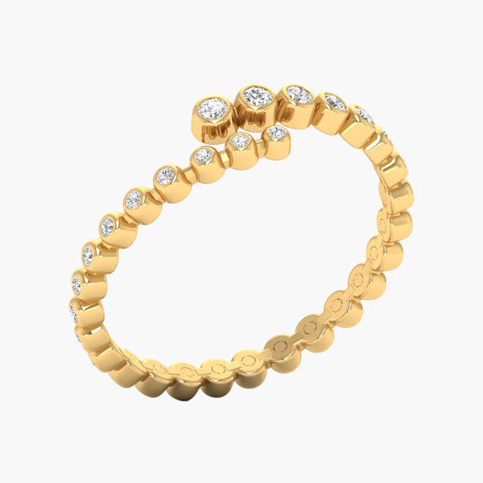 Dazzling Divine Diamond Ring