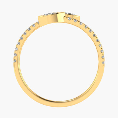 Space Orbit Diamond Ring