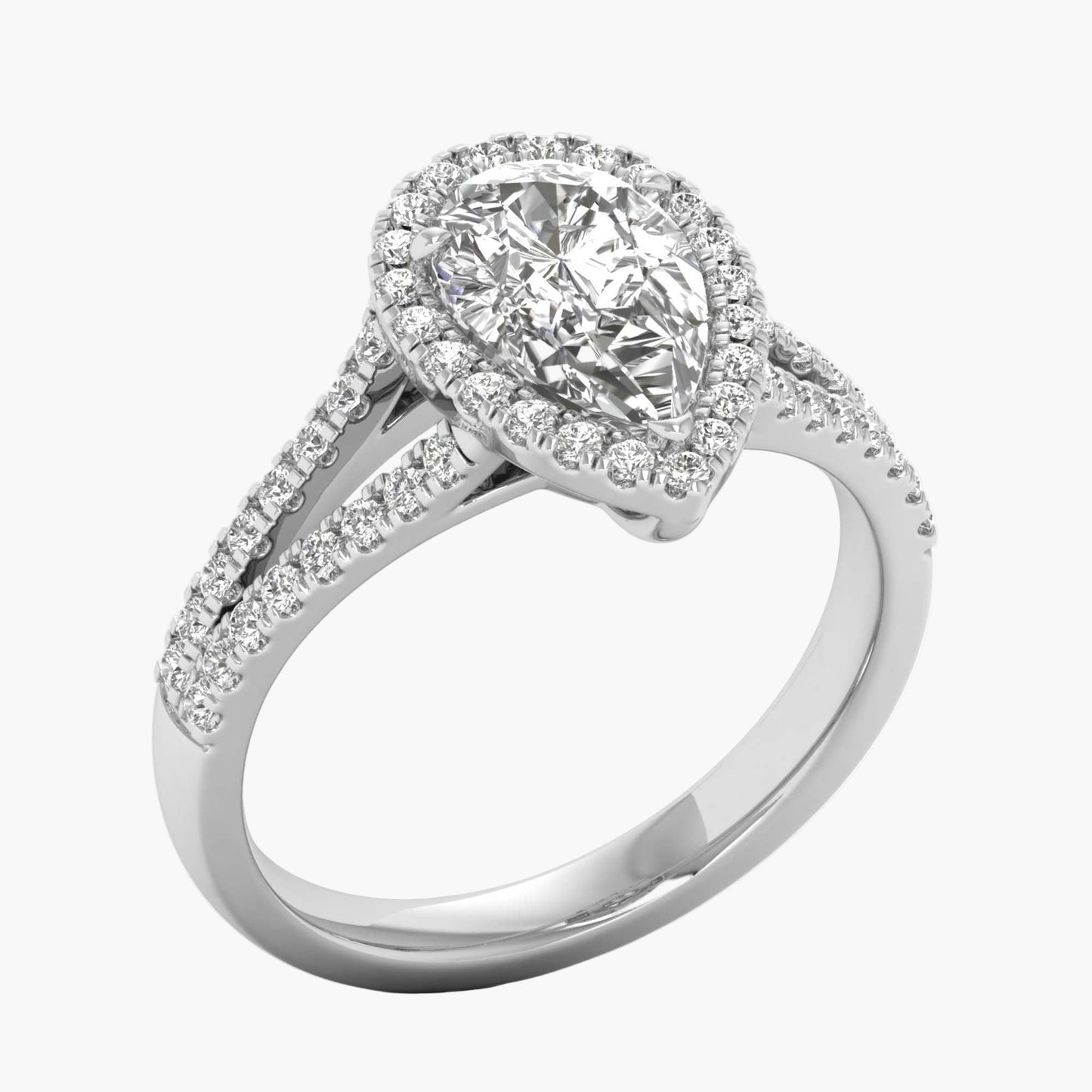 Pear Pious Diamond Ring