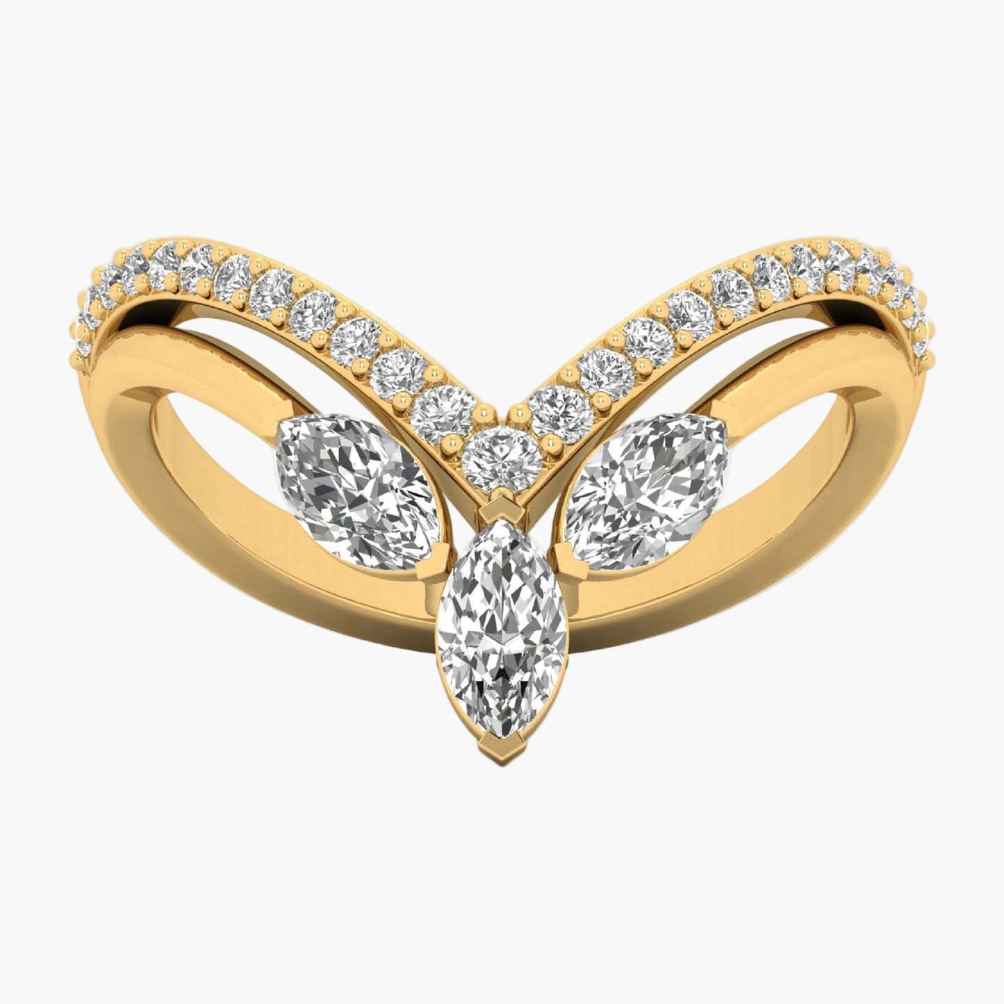 Lotus Vanki Diamond Ring